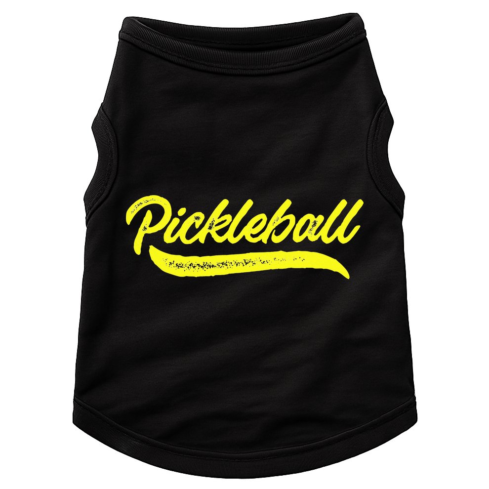 Pickleball Squad Match Retro Vintage Pickleball Doggie Tank