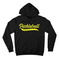 Pickleball Squad Match Retro Vintage Pickleball Hoodie