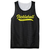 Pickleball Squad Match Retro Vintage Pickleball Mesh Reversible Basketball Jersey Tank