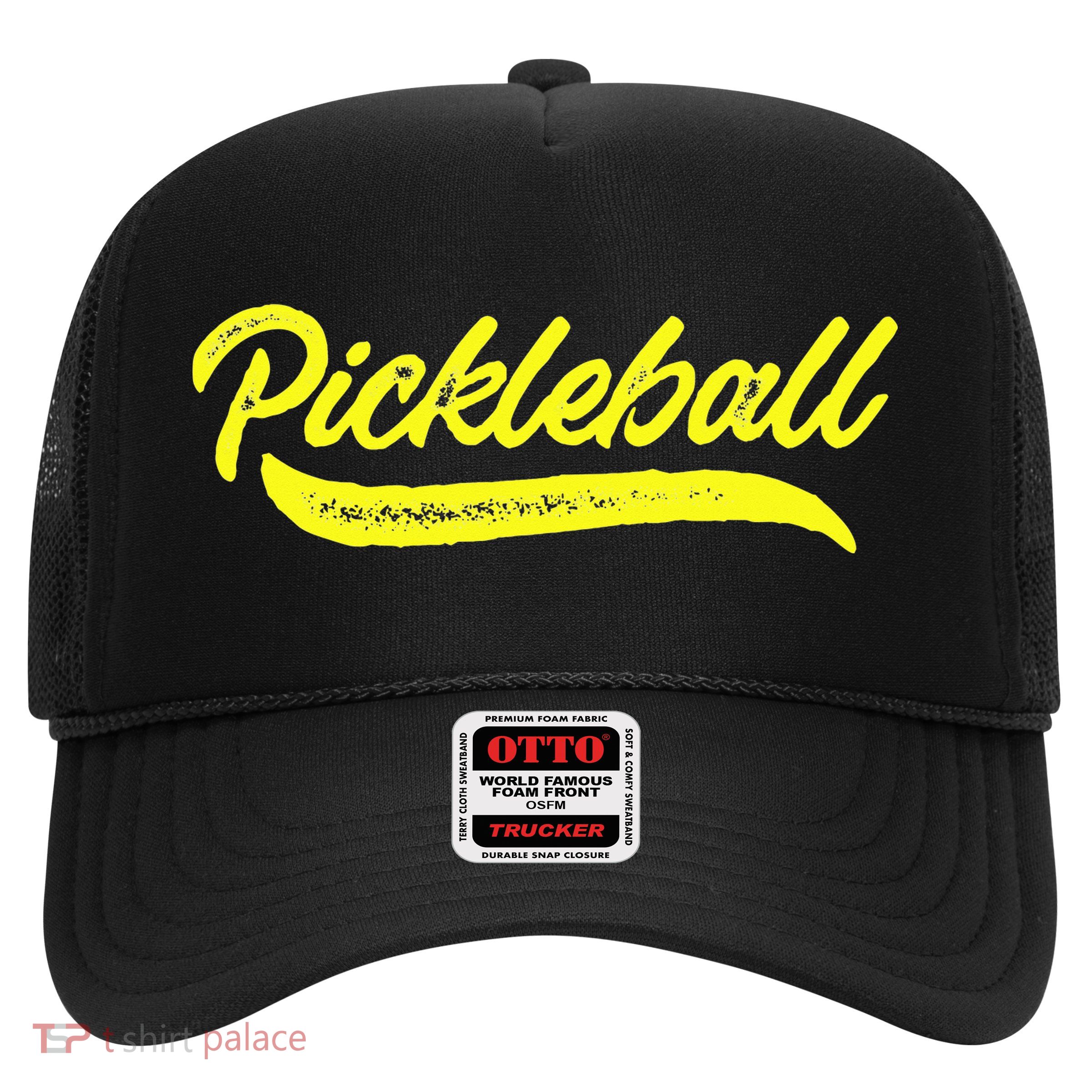 Pickleball Squad Match Retro Vintage Pickleball Trucker Hat