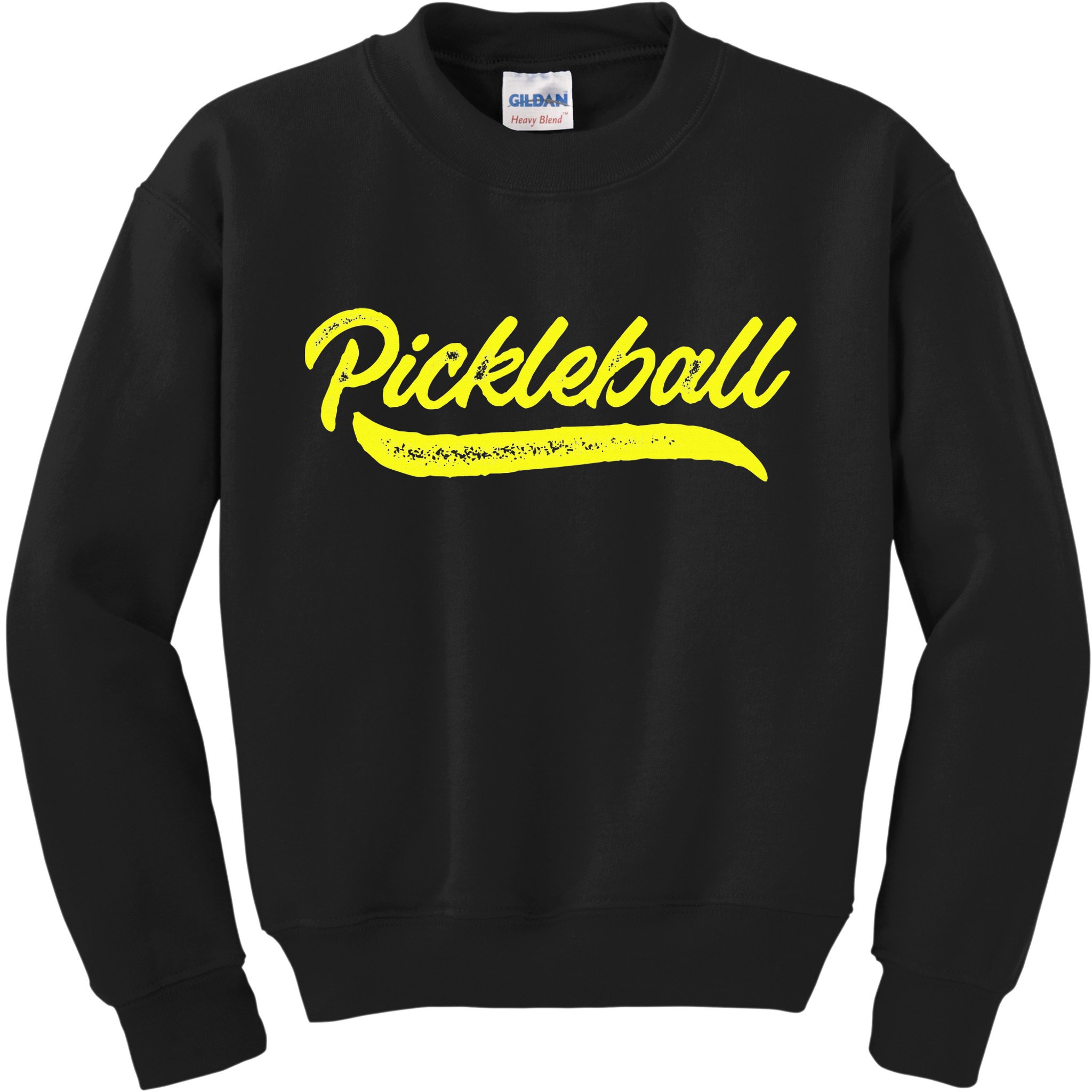 Pickleball Squad Match Retro Vintage Pickleball Kids Sweatshirt