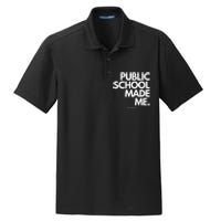 Public School Made Me Dry Zone Grid Polo