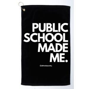 Public School Made Me Platinum Collection Golf Towel