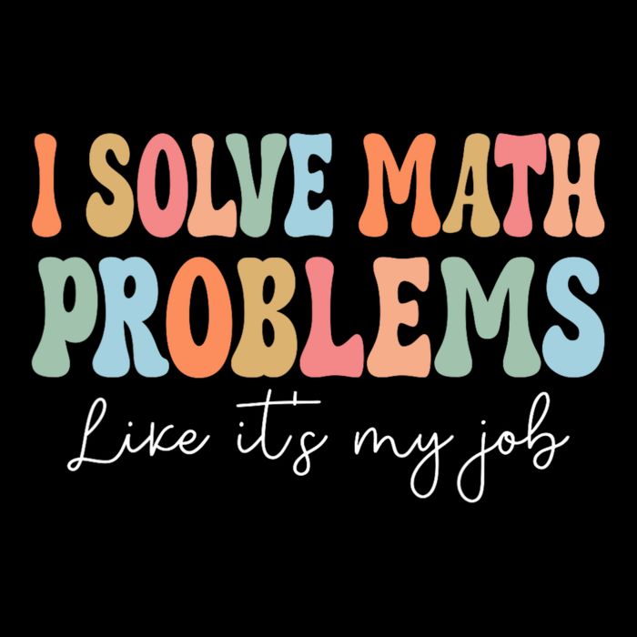 Problem Solver Math Mathematics Back To School Math Teacher Drawstring Bag