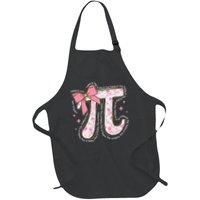 Pi Symbol Math Humor Mathematical Cute Pi Day Coquette Bow Apron