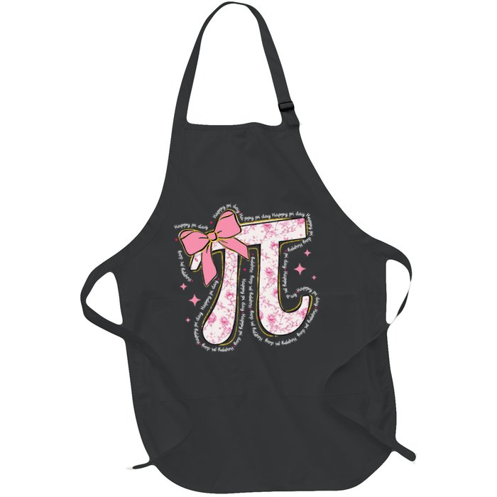 Pi Symbol Math Humor Mathematical Cute Pi Day Coquette Bow Apron