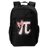 Pi Symbol Math Humor Mathematical Cute Pi Day Coquette Bow Backpack