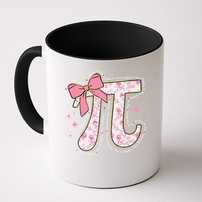 Pi Symbol Math Humor Mathematical Cute Pi Day Coquette Bow Mug