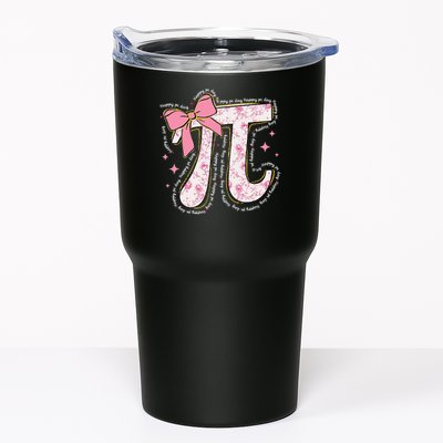 Pi Symbol Math Humor Mathematical Cute Pi Day Coquette Bow Tumbler