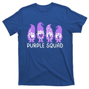 Purple Squad Military Month Army Purple Up Family Gift T-Shirt