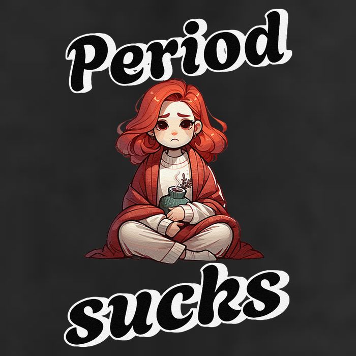 Period Sucks Menstrual Saying Adult Drive Performance Visor