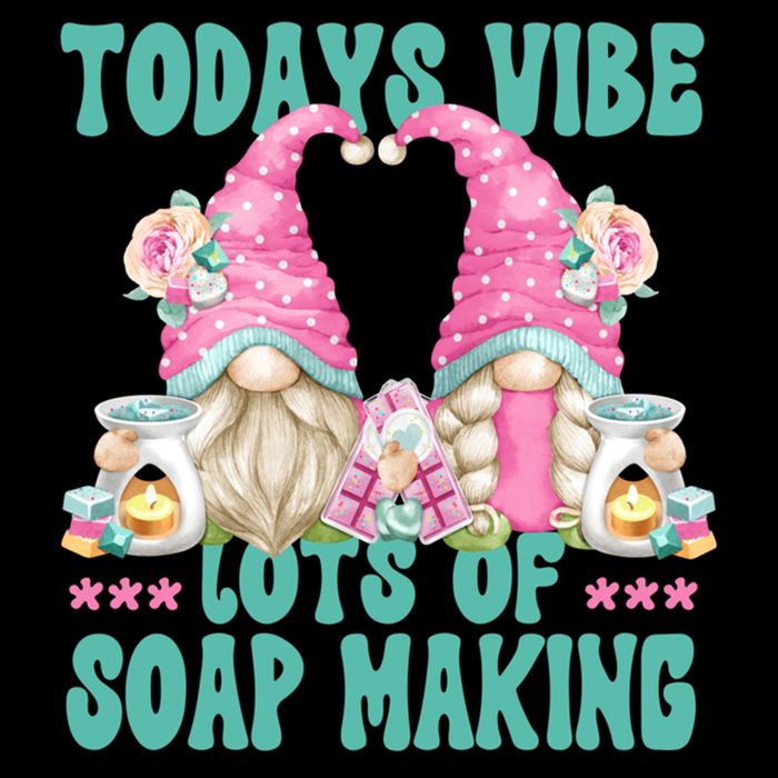 Pink Soap Maker Gnome Quote Todays Vibes Lots Of Soap Making Funny Gift Impact Tech Backpack