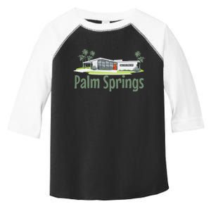 Palm Springs Mid Century Modern House Toddler Fine Jersey T-Shirt