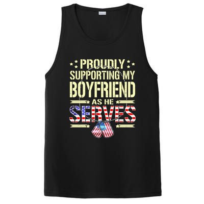 Proudly Supporting My Friend As He Serves Army Friend Meaningful Gift PosiCharge Competitor Tank