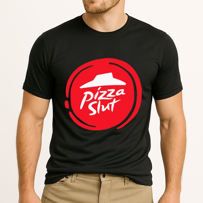 Pizza Slut No One Outpizzas The Slut Funny Pizza Cooling Performance Crew T-Shirt