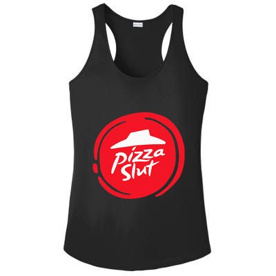 Pizza Slut No One Outpizzas The Slut Funny Pizza Ladies PosiCharge Competitor Racerback Tank