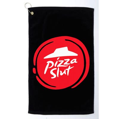 Pizza Slut No One Outpizzas The Slut Funny Pizza Golf Towel