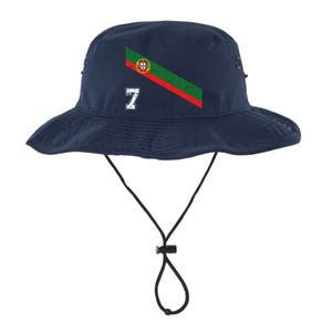 Portugal Soccer Number 7 Portugese Football Sports Lover Fan Legacy Cool Fit Booney Bucket Hat