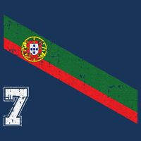 Portugal Soccer Number 7 Portugese Football Sports Lover Fan Tank Top