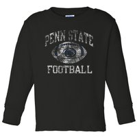 P.E.Nn. S.T.A.T.E Nittany Lion Football Intensity Toddler Long Sleeve Shirt