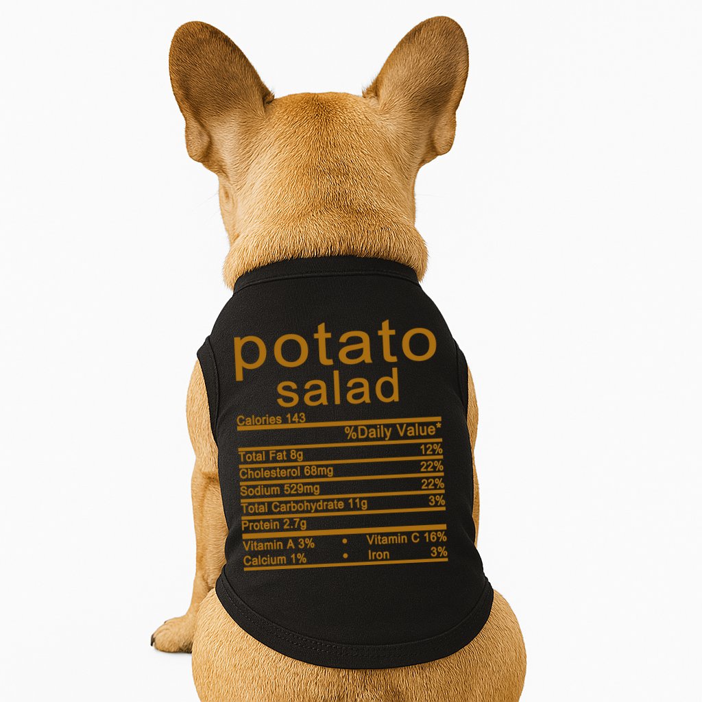 Potato Salad Nutrition Facts Label Doggie Tank