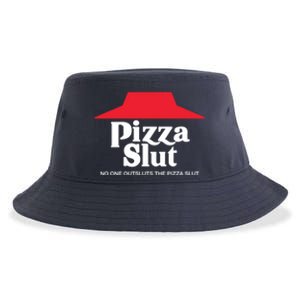 Pizza Slut No One Outpizzas The Slut Sustainable Bucket Hat