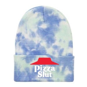 Pizza Slut No One Outpizzas The Slut Tie Dye 12in Knit Beanie