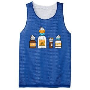 Pumpkin Spice Nurse Halloween Thanksgiving Scrub Fall Mesh Reversible Basketball Jersey Tank