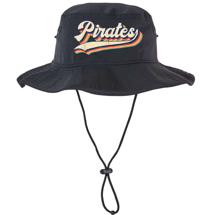 Pirates Sports Name Vintage Retro Legacy Cool Fit Booney Bucket Hat