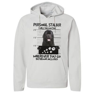 Personal Stalker Newfoundland Performance Fleece Hoodie