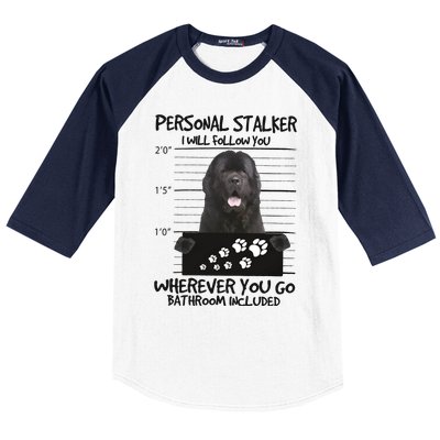 Personal Stalker Newfoundland Baseball Sleeve Shirt