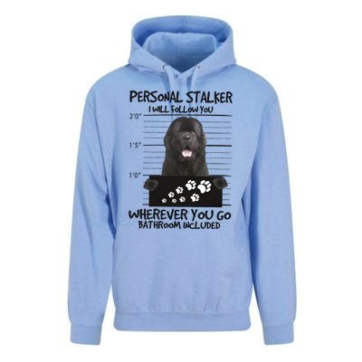 Personal Stalker Newfoundland Unisex Surf Hoodie