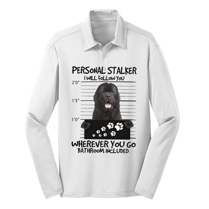 Personal Stalker Newfoundland Silk Touch Performance Long Sleeve Polo