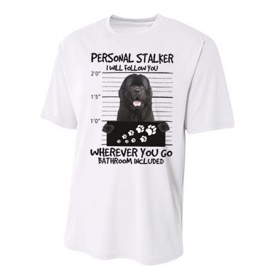 Personal Stalker Newfoundland Performance Sprint T-Shirt