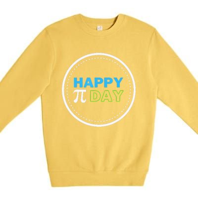 Pi Spiral Novelty Math Geek 3.14 Pi Day Premium Crewneck Sweatshirt