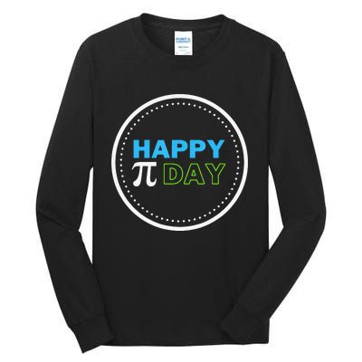 Pi Spiral Novelty Math Geek 3.14 Pi Day Tall Long Sleeve T-Shirt