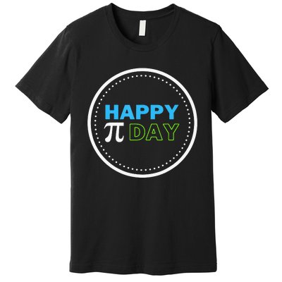 Pi Spiral Novelty Math Geek 3.14 Pi Day Premium T-Shirt