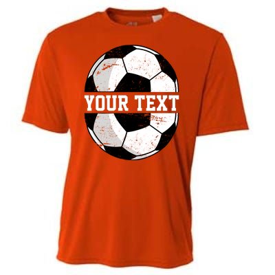 Personalized Soccer Name Custom Family Game Day Cooling Performance Crew T-Shirt