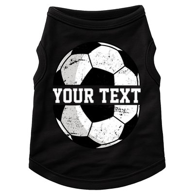 Personalized Soccer Name Custom Family Game Day Doggie Tank
