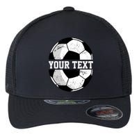 Personalized Soccer Name Custom Family Game Day Flexfit Unipanel Trucker Cap