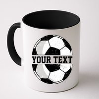 Personalized Soccer Name Custom Family Game Day Mug