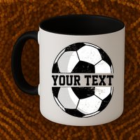 Personalized Soccer Name Custom Family Game Day Mug
