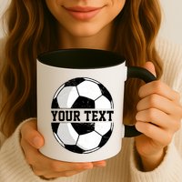 Personalized Soccer Name Custom Family Game Day Mug