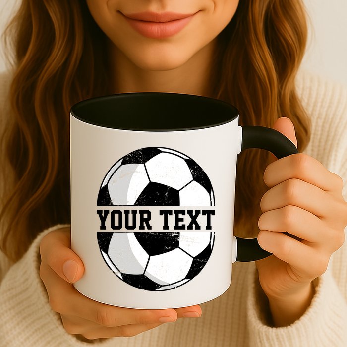 Personalized Soccer Name Custom Family Game Day Mug