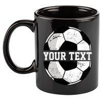 Personalized Soccer Name Custom Family Game Day 11oz C Handle Ceramic Mug