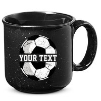 Personalized Soccer Name Custom Family Game Day 15oz Campfire Ceramic Mug