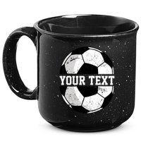 Personalized Soccer Name Custom Family Game Day 15oz Campfire Ceramic Mug