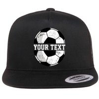 Personalized Soccer Name Custom Family Game Day Flatbill Hat