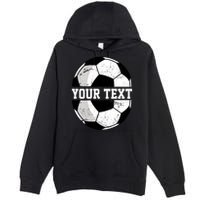 Personalized Soccer Name Custom Family Game Day Premium Pullover Hoodie