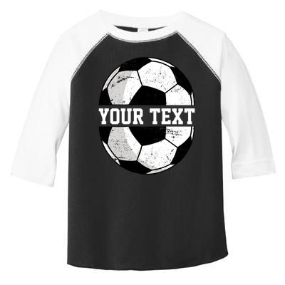 Personalized Soccer Name Custom Family Game Day Toddler Fine Jersey T-Shirt